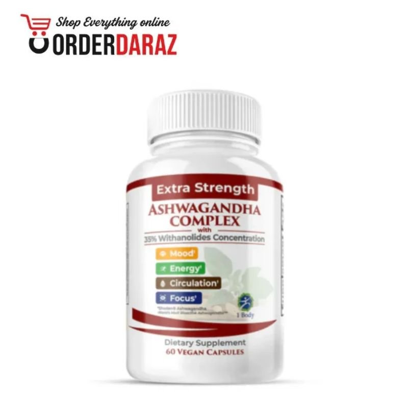 1 Body Ashwagandha Complex Capsules In Pakistan