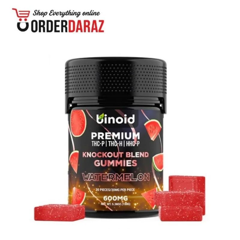 Binoid Knockout Blend Gummies 600mg In Pakistan