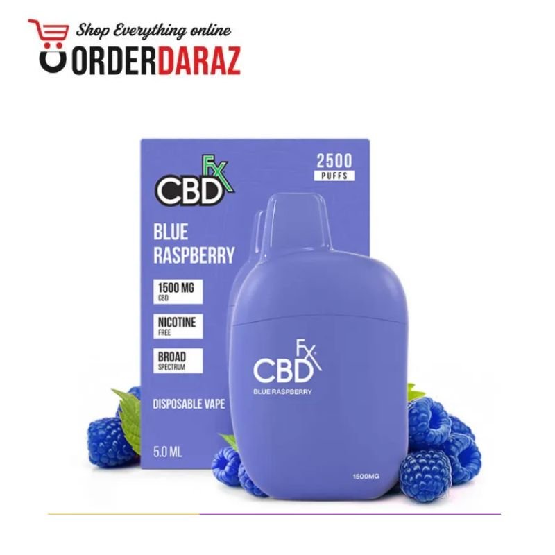 Blue Raspberry CBD Vape Pen 1500mg Price In Pakistan