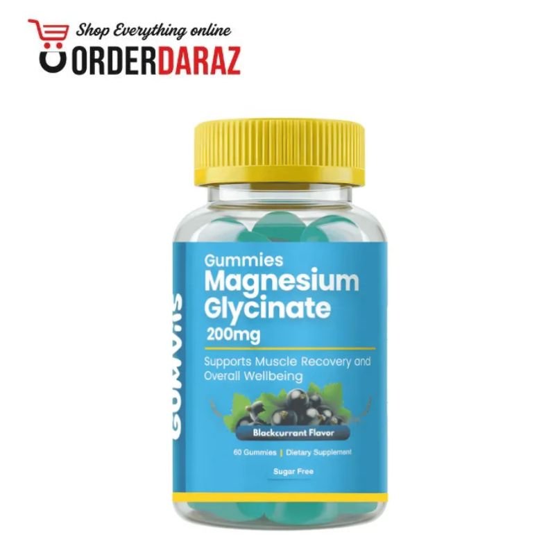 Gumvits Magnesium Glycinate 200mg Gummies, 60 Ct Price In Pakistan