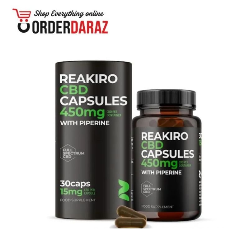 Hemp CBD Soft Gel Capsules 1500mg 30pcs In Pakistan