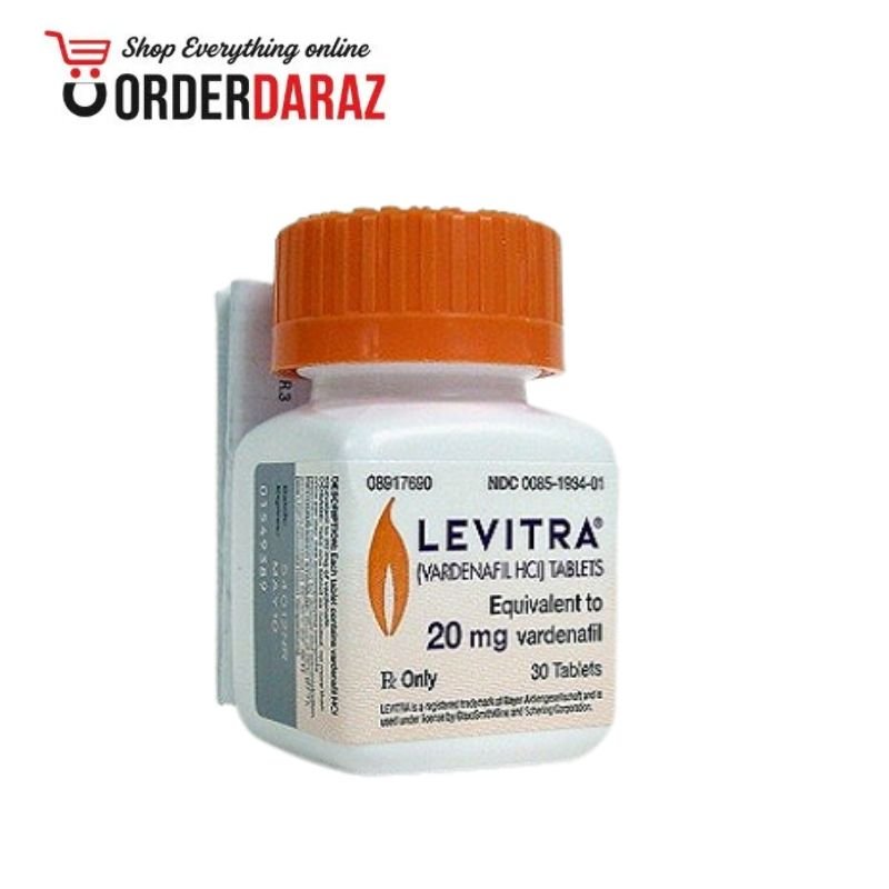 Levitra 20mg 30 Tablets Price in Pakistan