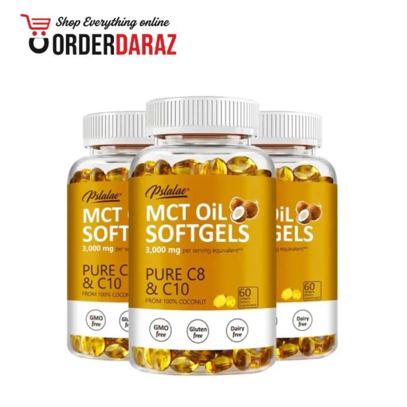 MCT Oil Capsules – Fat Burner & Focus Support Price In Pakistan