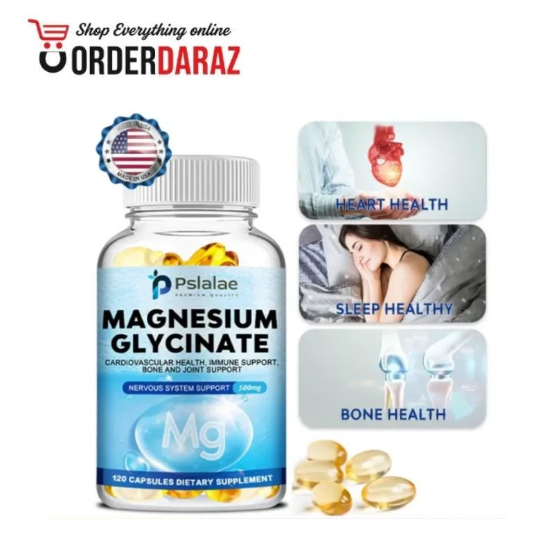 Magnesium Glycinate – Relaxation, Muscle & Heart Support Price In Pakistan