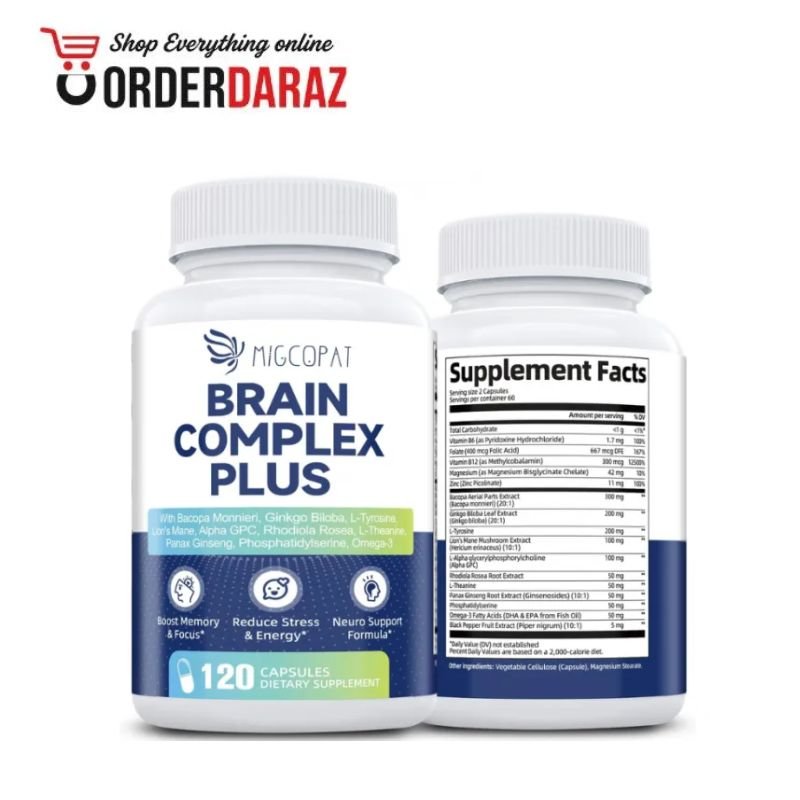 Migcopat Brain Complex Plus Capsule Price In Pakistan