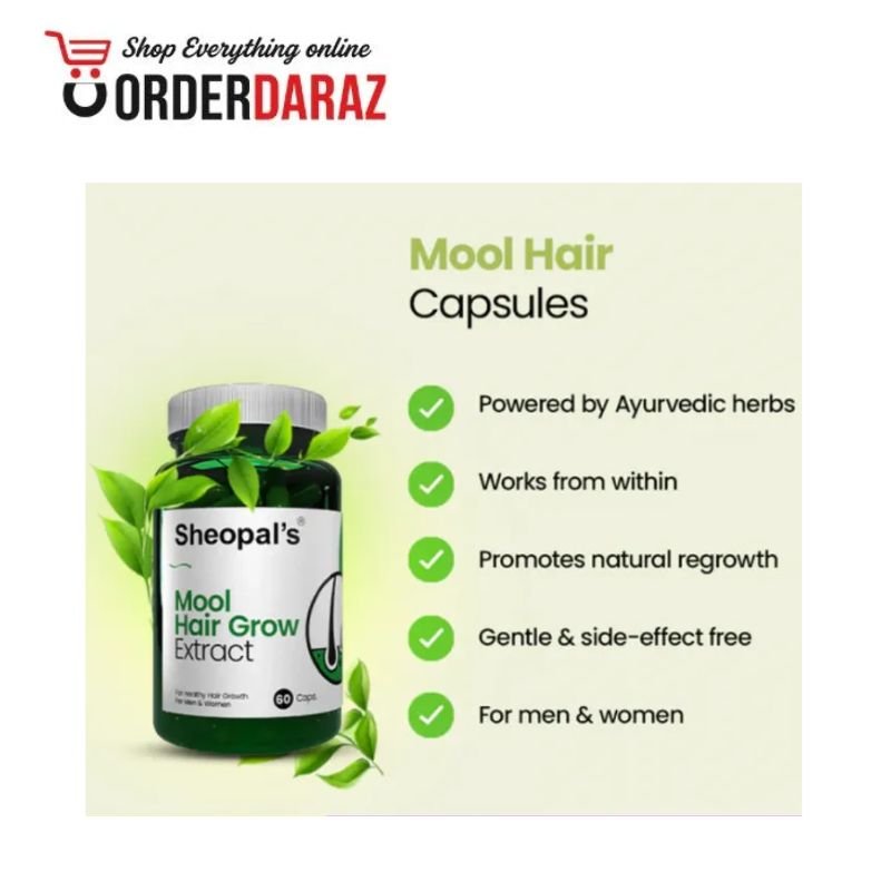 Mool Hair Grow Extract Capsule In Pakistan
