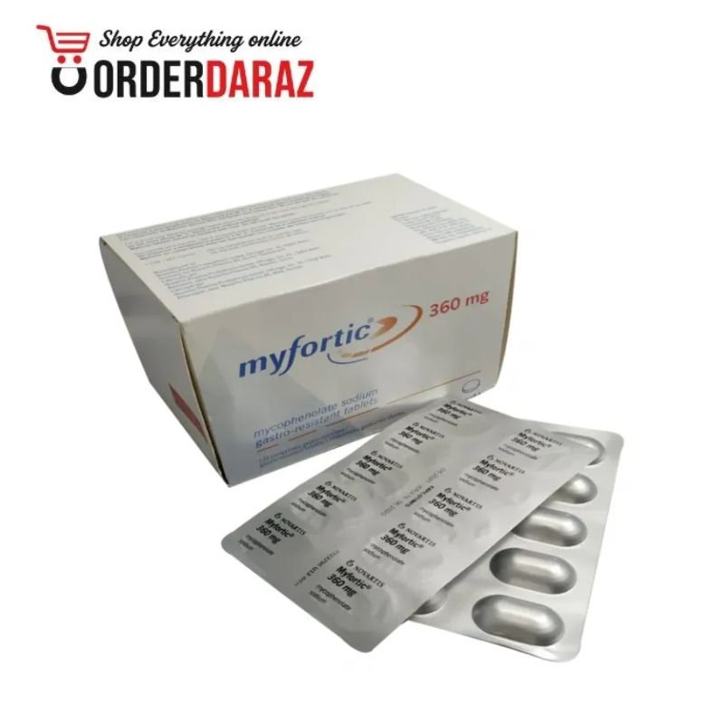 Myfortic 360mg Tablets (Mycophenolic Acid)