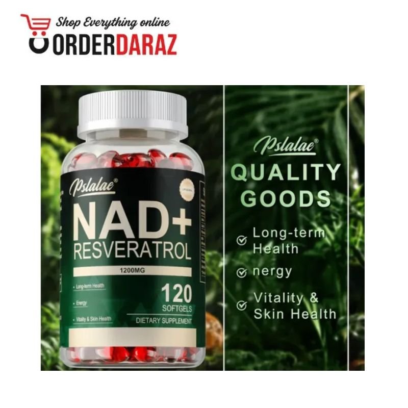 NAD+ Resveratrol – Skin, Hair & Joint Health Boost Price In Pakistan