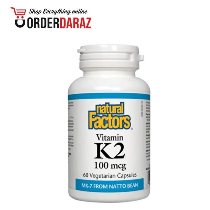 Natural Factors Vitamin K2 100mcg, 60 Ct Price In Pakistan