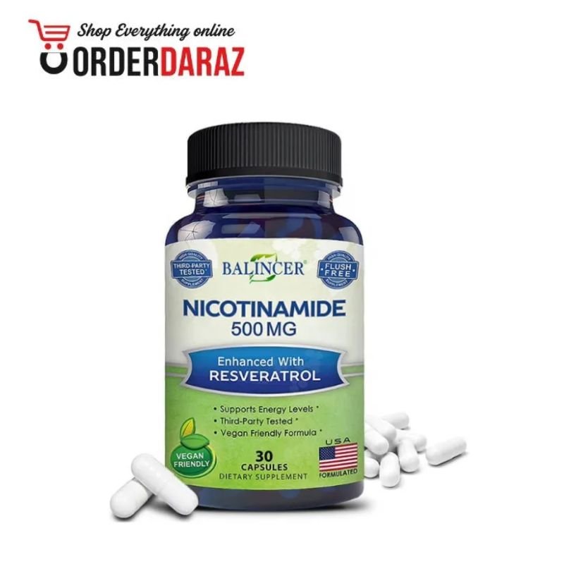 Niacinamide 500mg Vegetarian Capsule In Pakistan