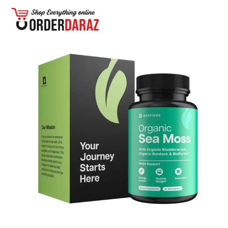 Organic Irish Sea Moss Capsules In Pakistan