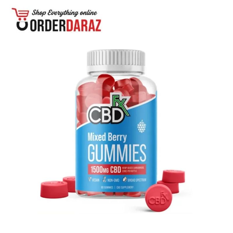 Original Mixed Berry CBD Gummies Price In Pakistan