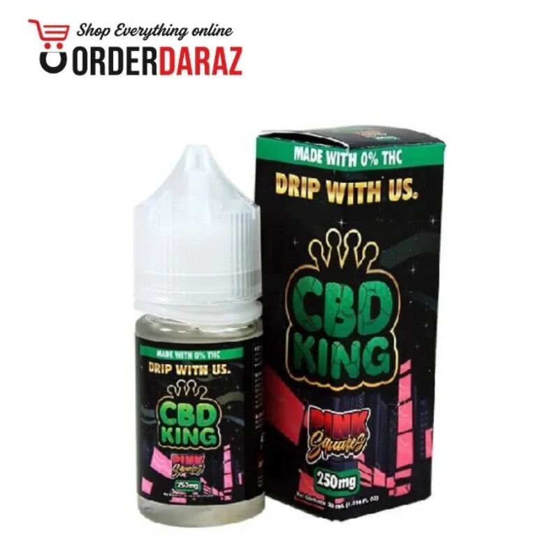 Pink Squares E Liquid By CBD King 30ml In Pakistan