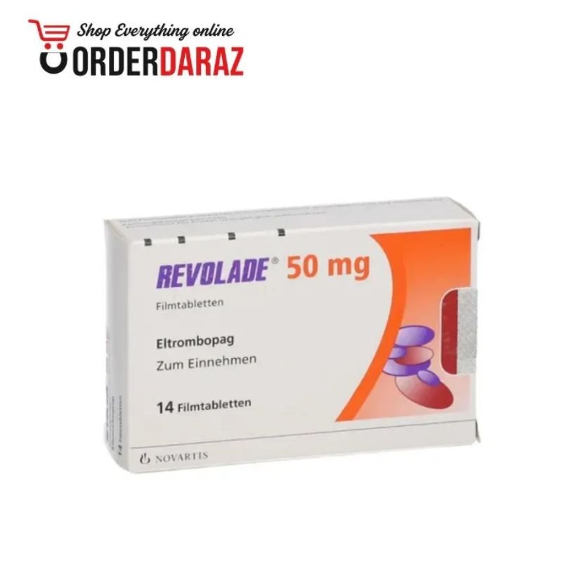 Revolade 50mg 14’s Tablets (Eltrombopag)