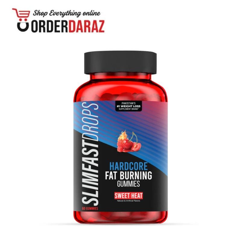 Slim Fast Drops Hardcore Fat Burning Gummies In Pakistan