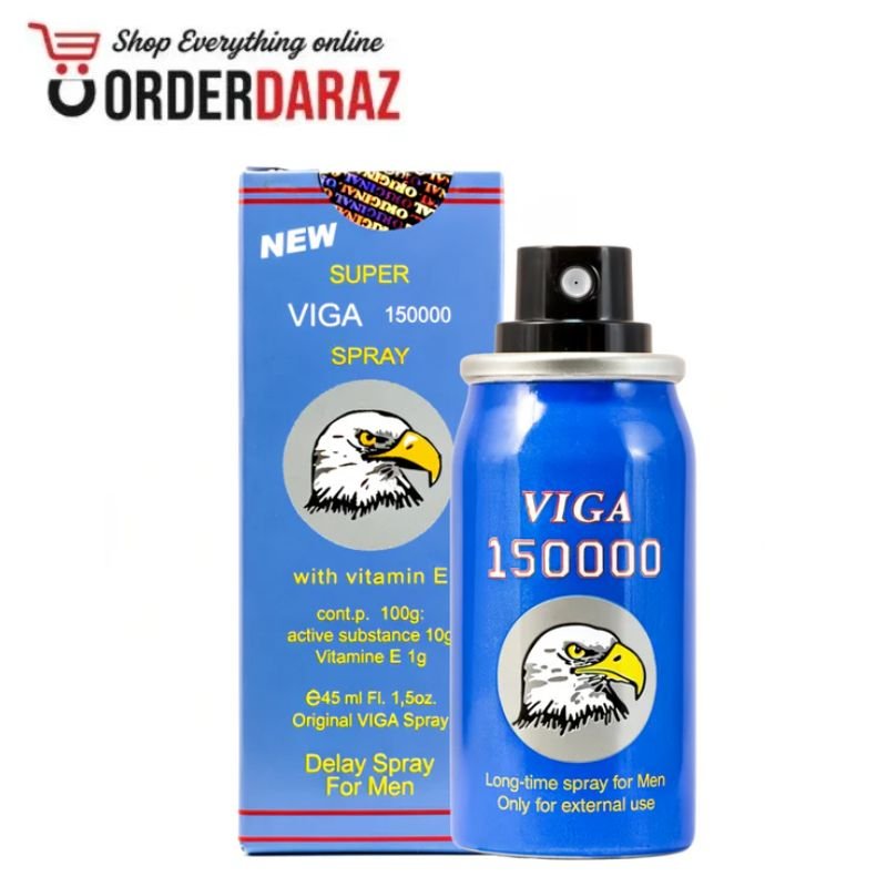 Super Viga 150000 Delay Spray 45ml Price In Pakistan