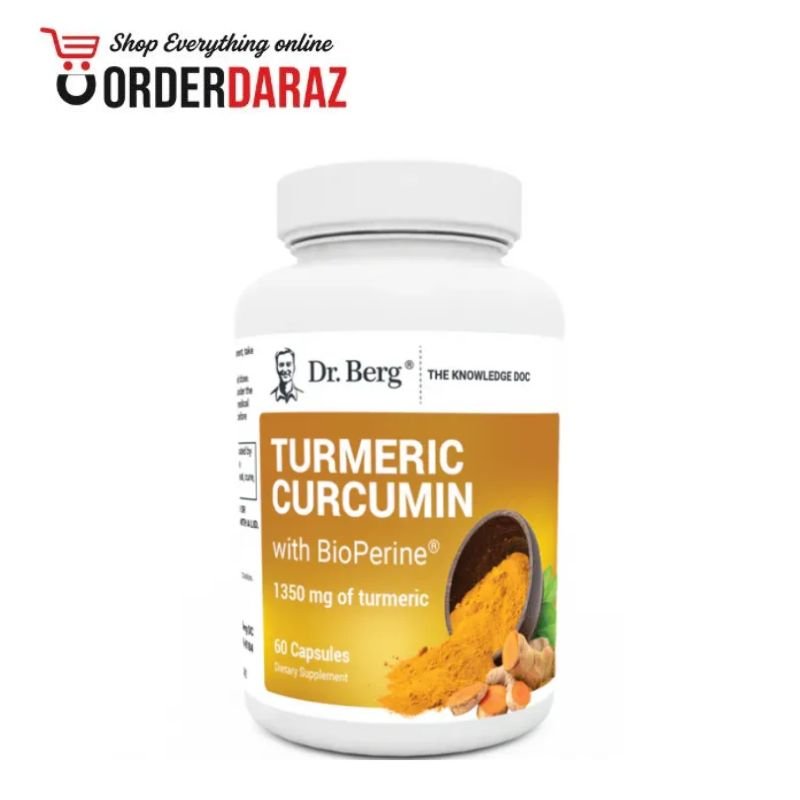 Turmeric Curcumin With Bioperine – 60 Capsules Price in Pakistan