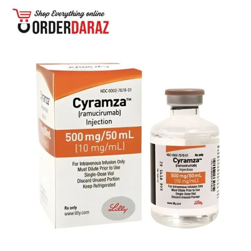 Cyramza 500mg/50ml Injection (Ramucirumab)