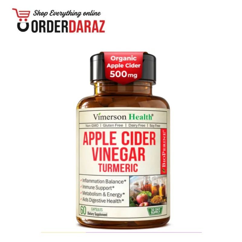Vimerson Health Apple Cider Vinegar Turmeric Capsule Price In Pakistan