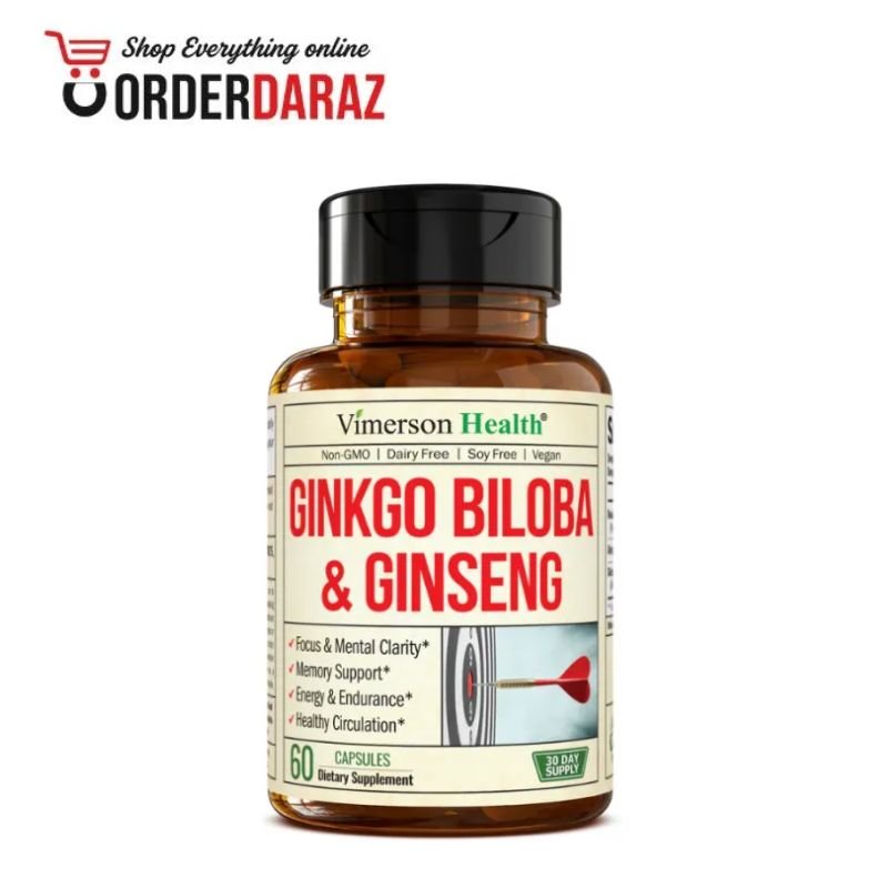 Vimerson Health Ginkgo Biloba & Ginseng Capsule Price In Pakistan
