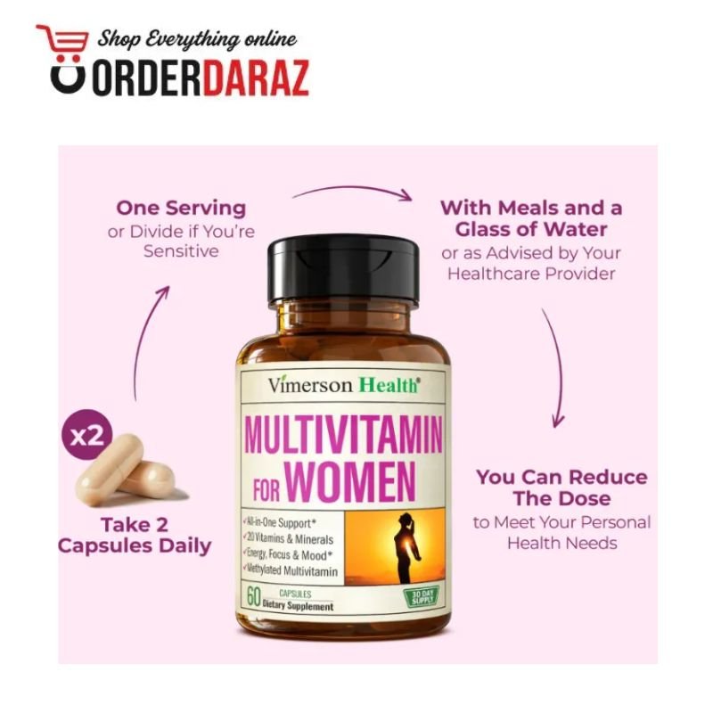 Vimerson Health Multivitamin For Women Capsule Price In Pakistan