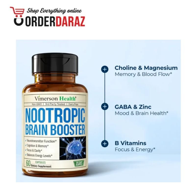 Vimerson Health Nootropic Brain Booster Capsule Price In Pakistan