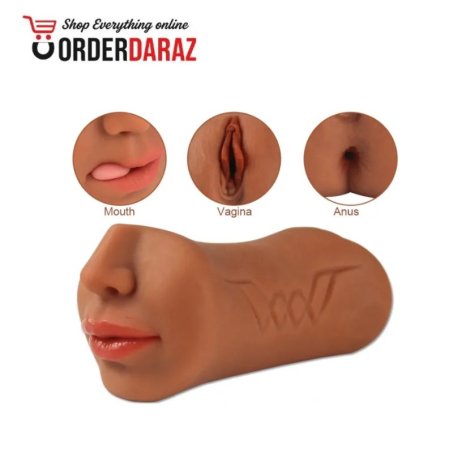 3-In-1 (Vagina + Anus + Mouth) Masturbator Price In Pakistan