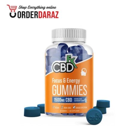 CBD Gummies for Focus & Energy 1500mg Price In Pakistan