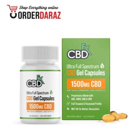 Full Spectrum CBD Soft Gel Capsules 1500-6000mg Price In Pakistan