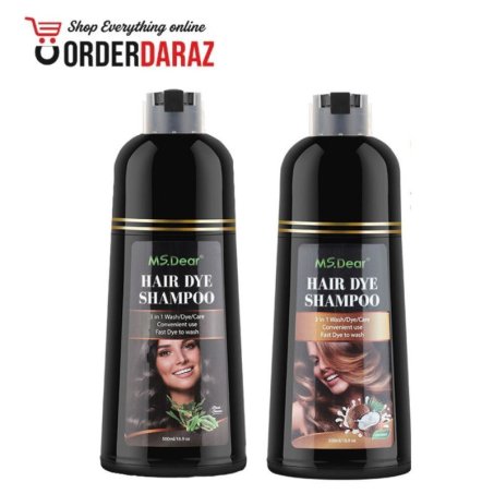 Ms.Dear Hair Dye Shampoo 500Ml In Pakistan