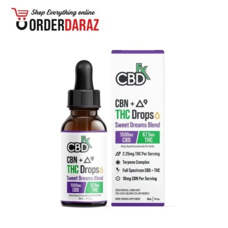 Ultra Full Spectrum CBD Oil Tincture for Sleep + THC + CBN Price In Pakistan